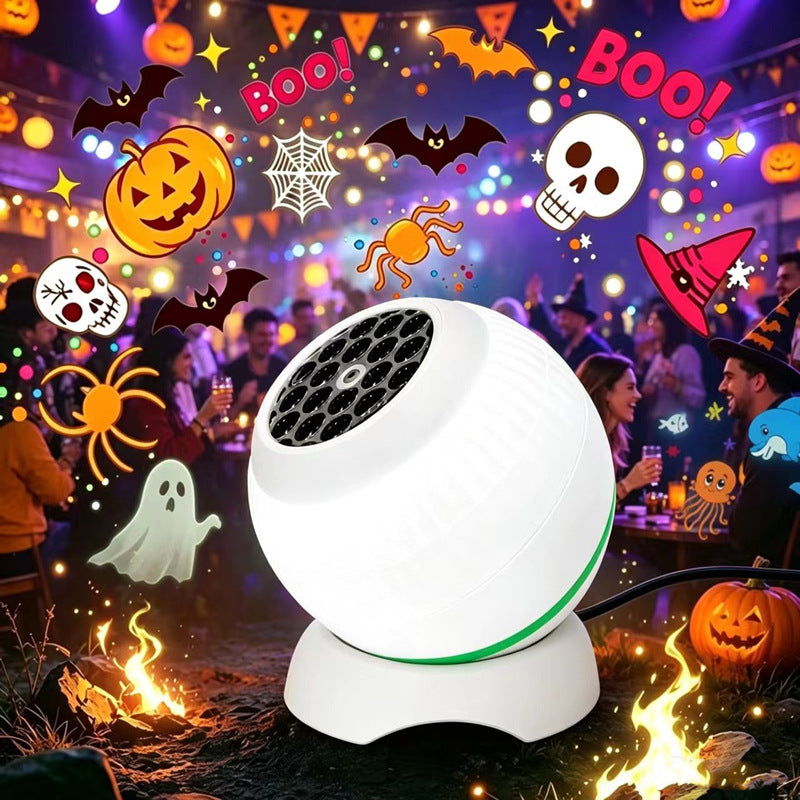 New LED Christmas projection USB Christmas projection stage lights