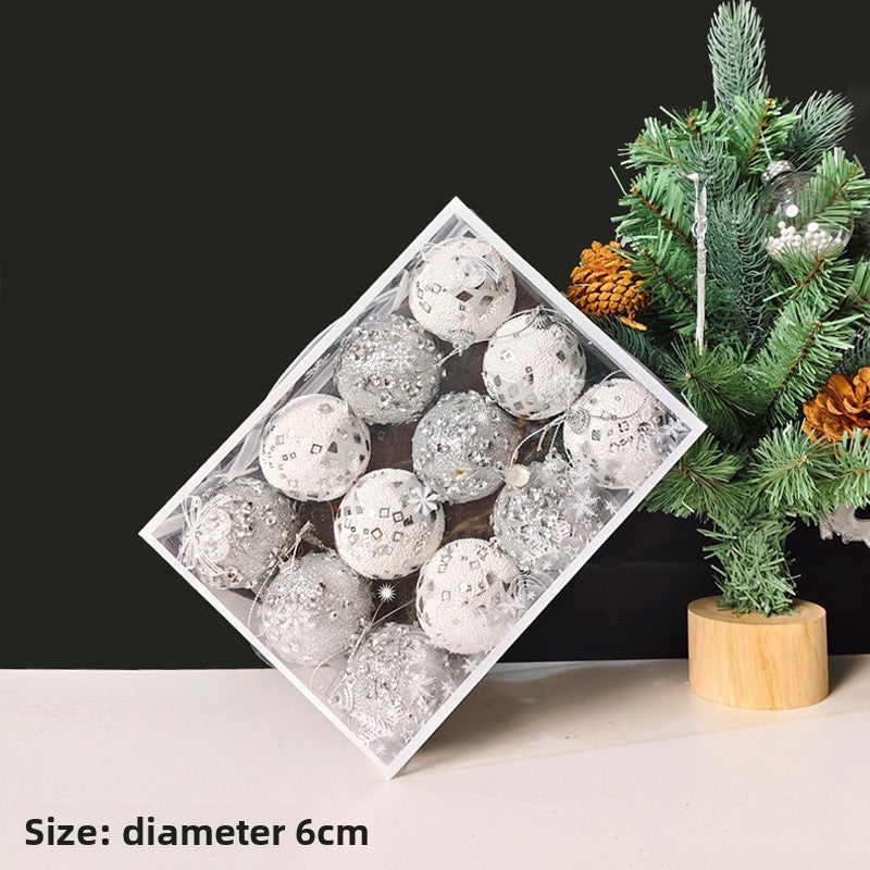 Festive Christmas Tree Decoration Balls