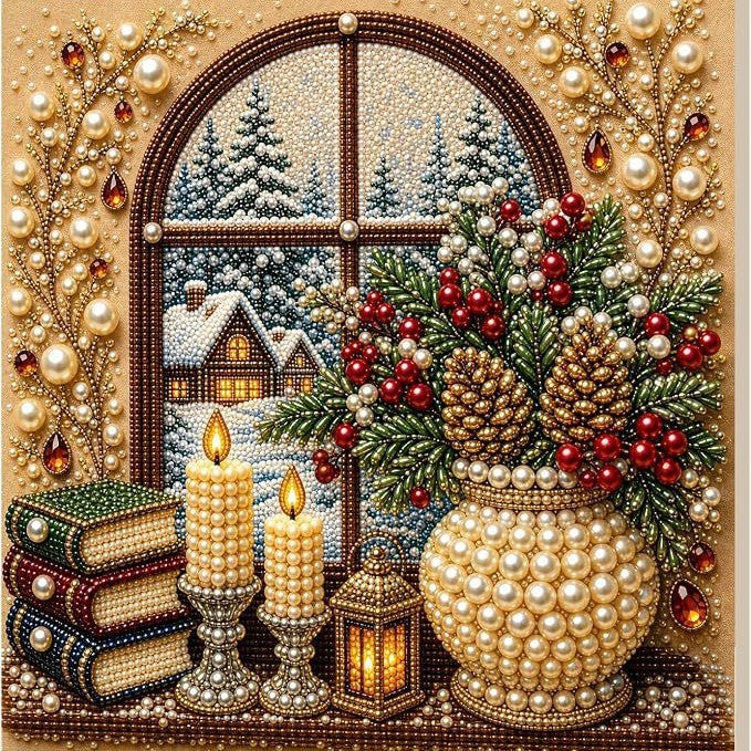 Christmas Angel Bell Diamond Painting DIY Set