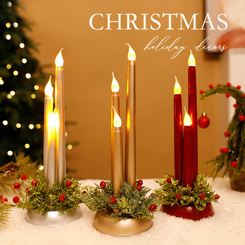 Christmas Candle Nightlight Ornament