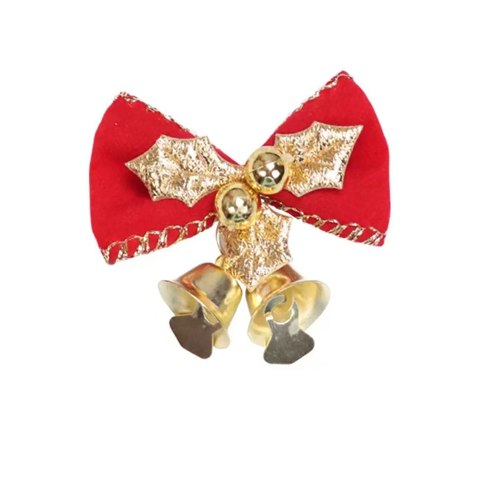 Christmas bow with bells