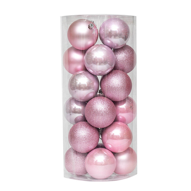 Plastic Electroplated Christmas Tree Decoration Balls