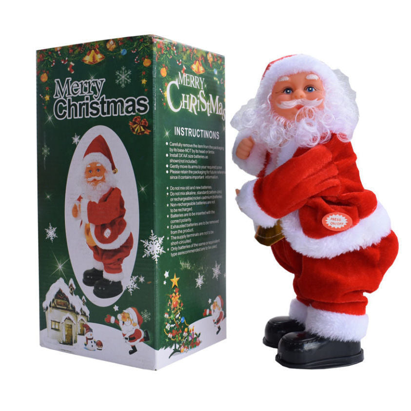 Electric Climbing Santa Claus Toy