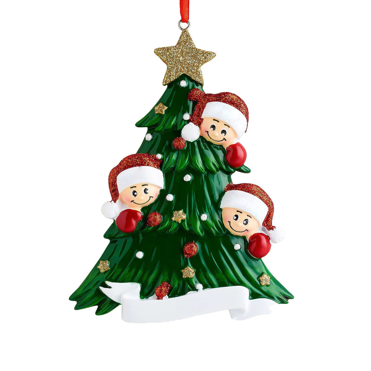Acrylic Christmas Ornament Set