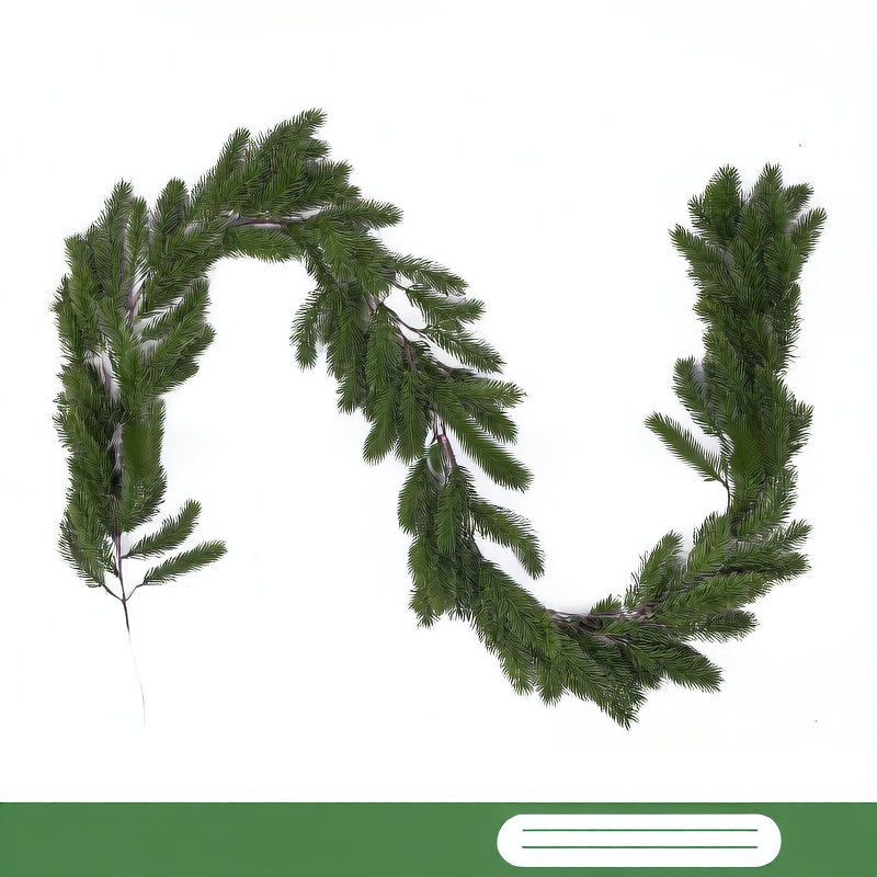 Artificial Pine Needle Garland for Christmas Decorations
