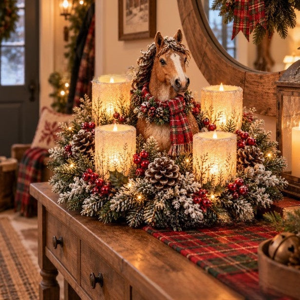 Christmas village ornaments