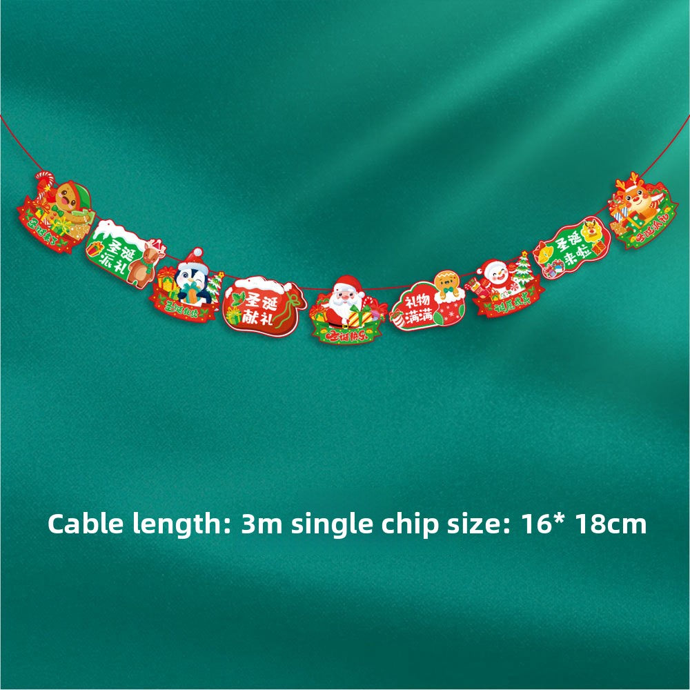 Christmas lace decoration pendant