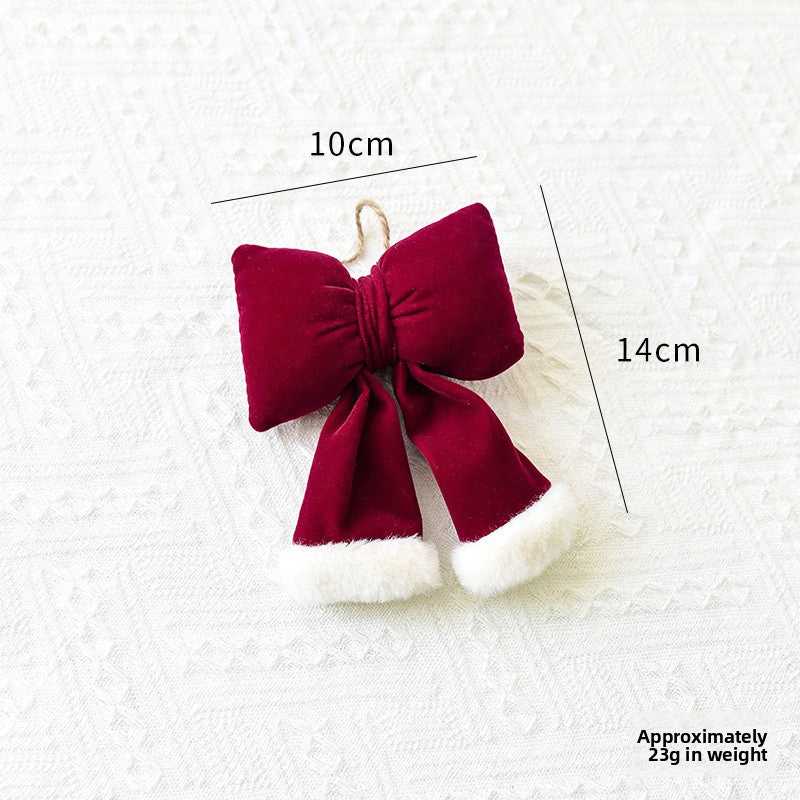Christmas Bow Christmas Decorations Three-Dimensional