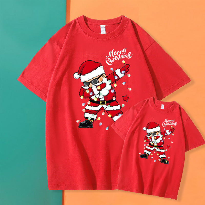 Christmas Family Matching Cotton T-shirt