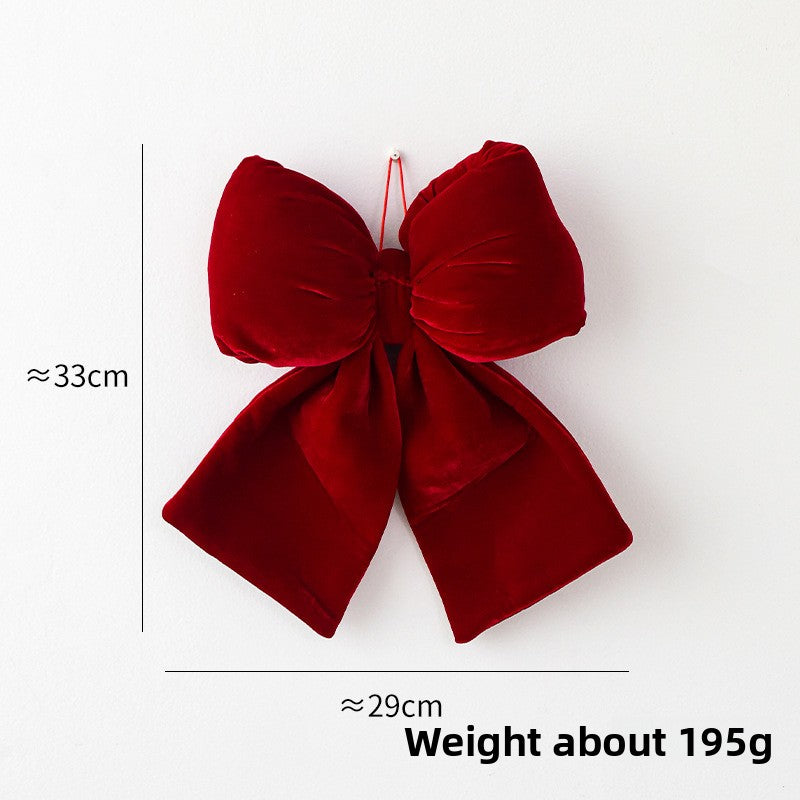 Christmas Bow Christmas Decorations Three-Dimensional