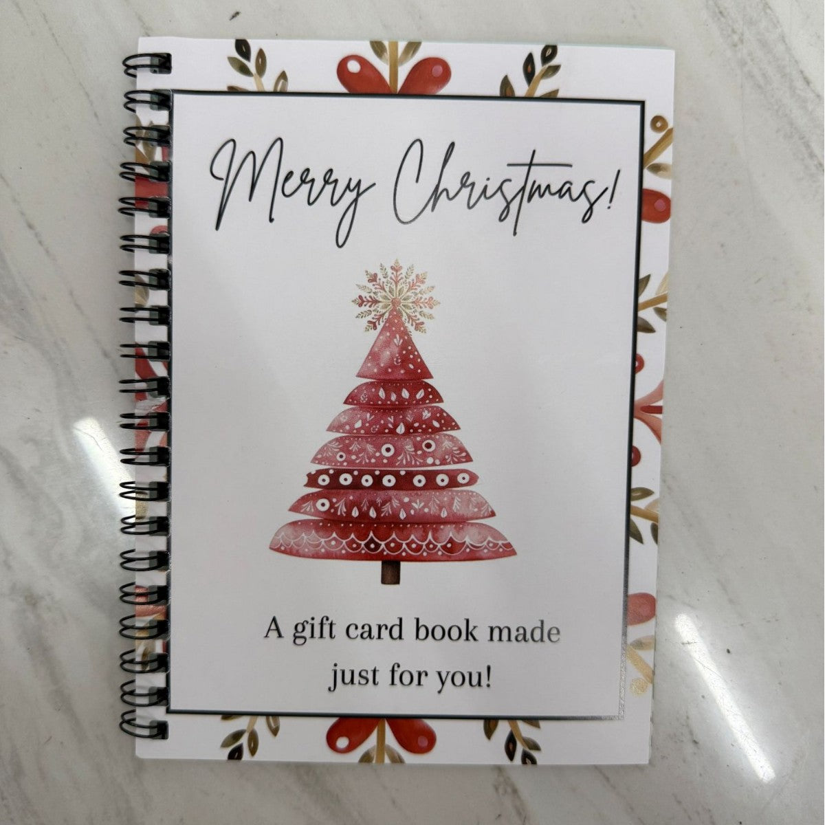 Christmas Themed Notebook