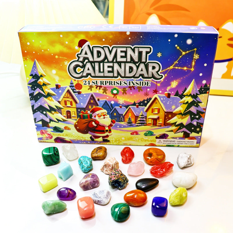 Christmas Countdown Calendar with 24 Surprise Toys