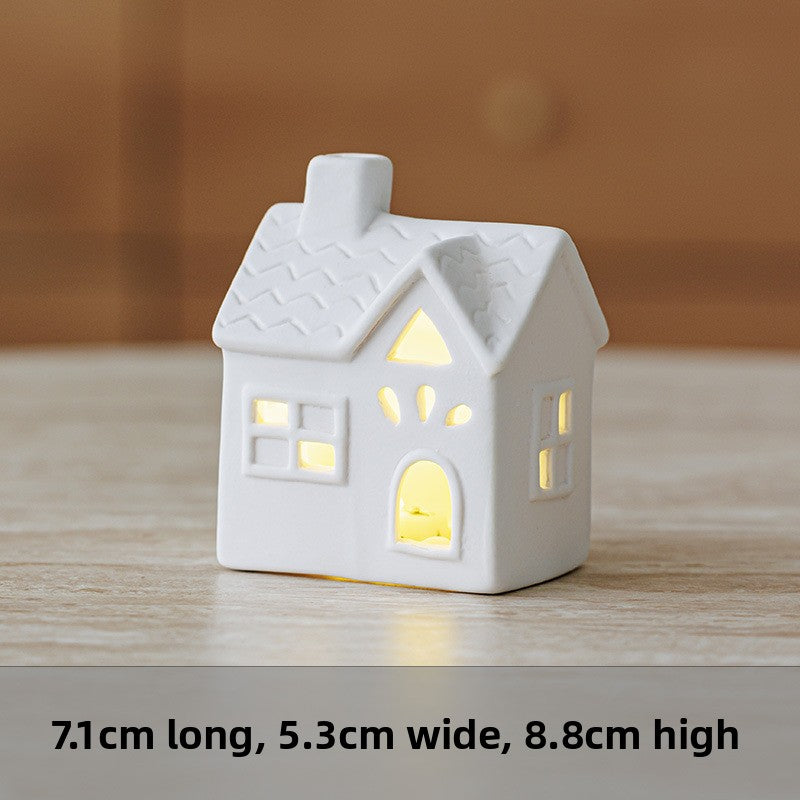 Christmas decoration miniature house