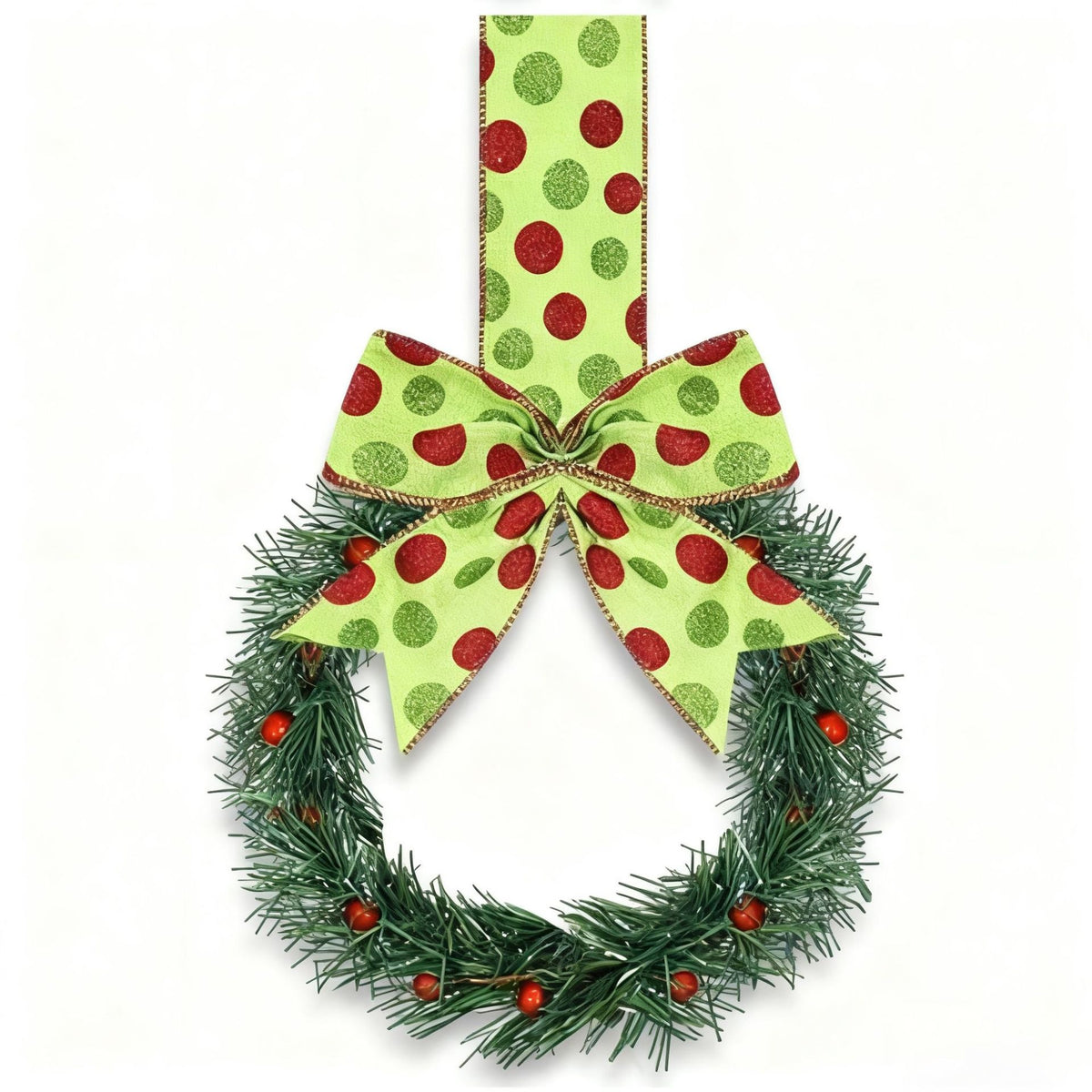 Christmas Decoration Wreath with Berries