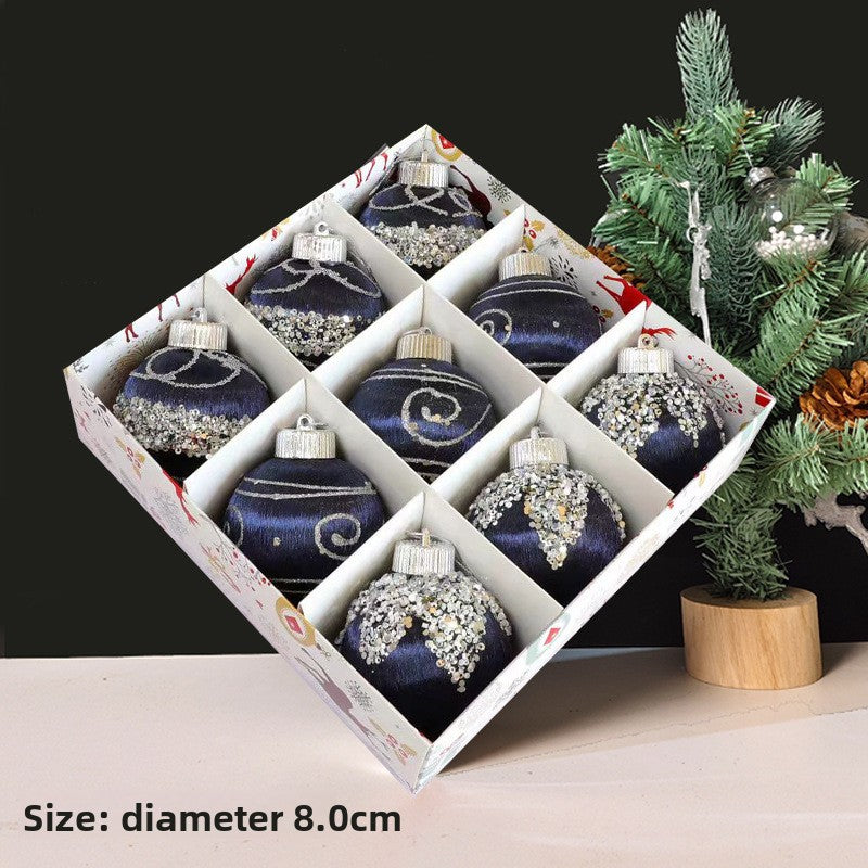Festive Christmas Tree Decoration Balls
