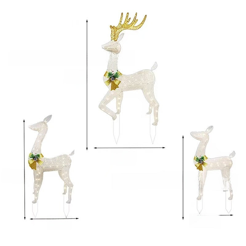 LED reindeer decoration
