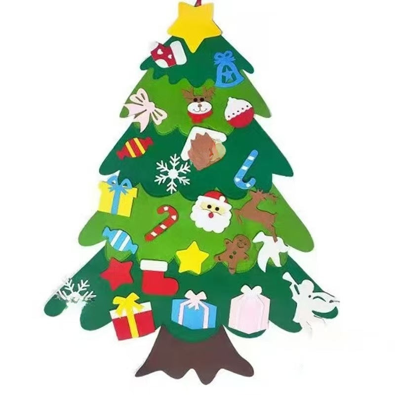 Handmade Felt Christmas Tree Decoration Hanging Ornament