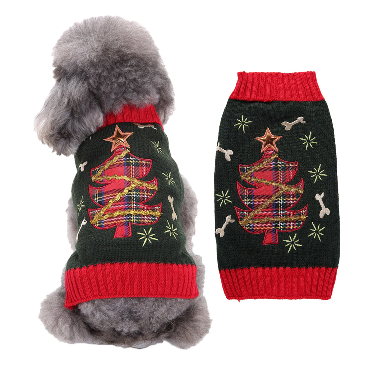 Christmas Pet Knitted Sweater