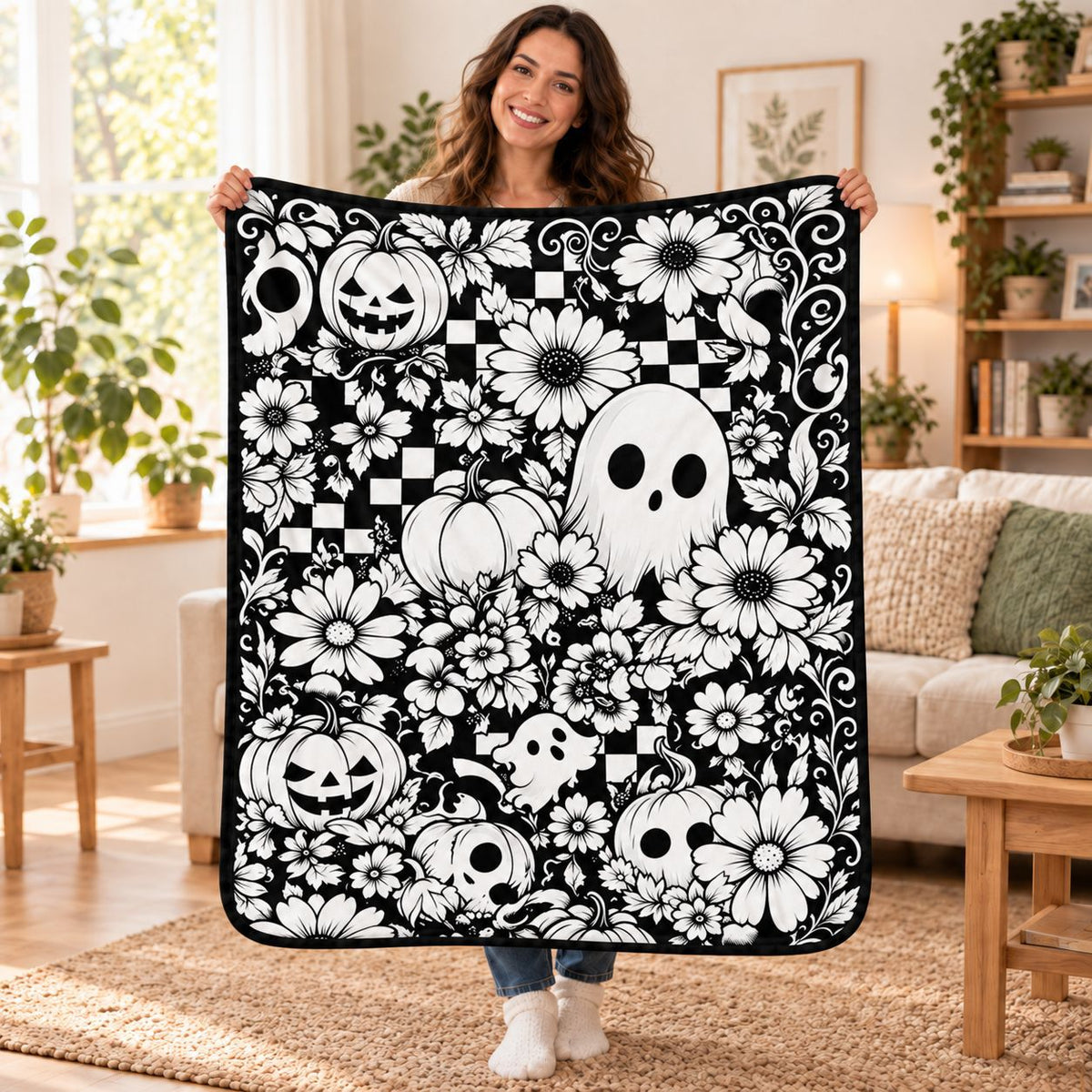 Christmas DIY Decal Blanket