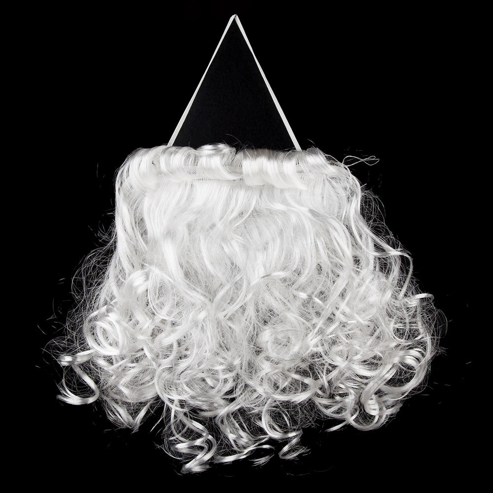 Santa Claus Beard and Hat Costume Set
