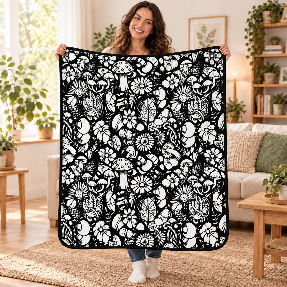 Christmas DIY Decal Blanket