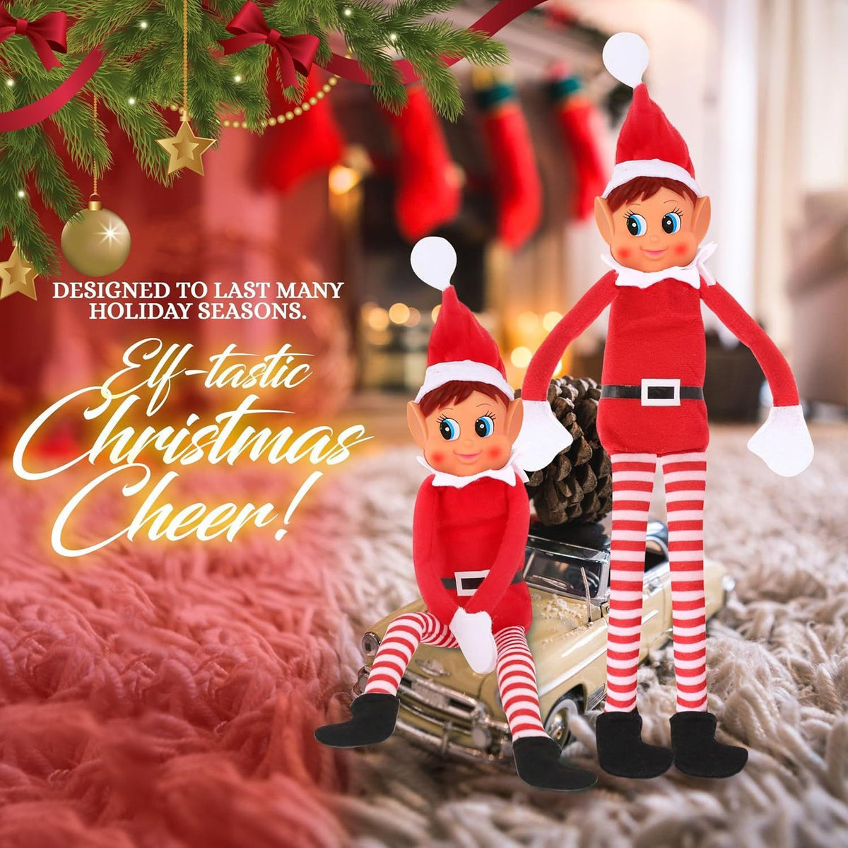 Christmas hat fairy plush toy