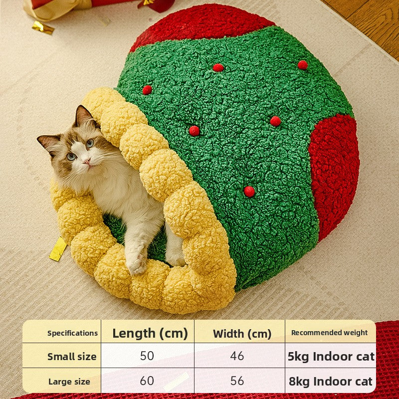 Christmas Pet Bed
