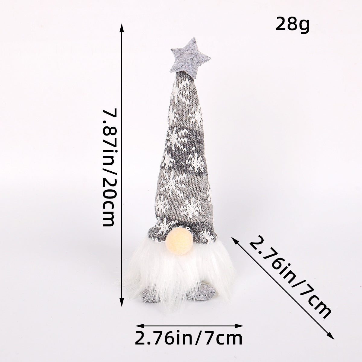 Christmas Lighted Doll Ornament