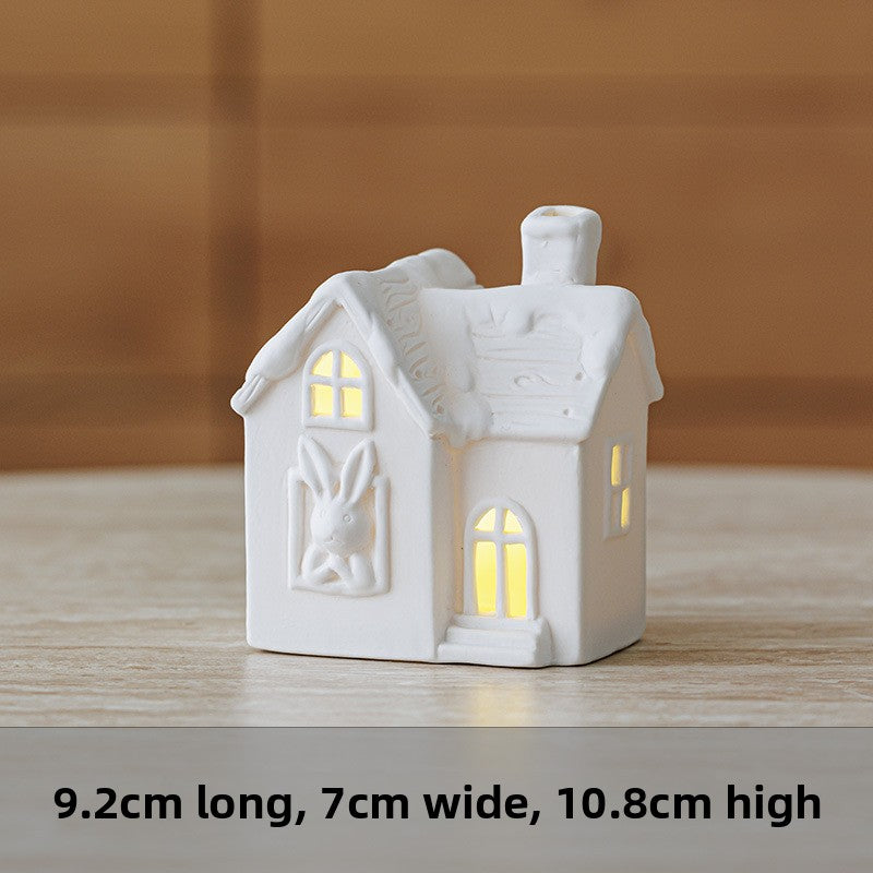 Christmas decoration miniature house