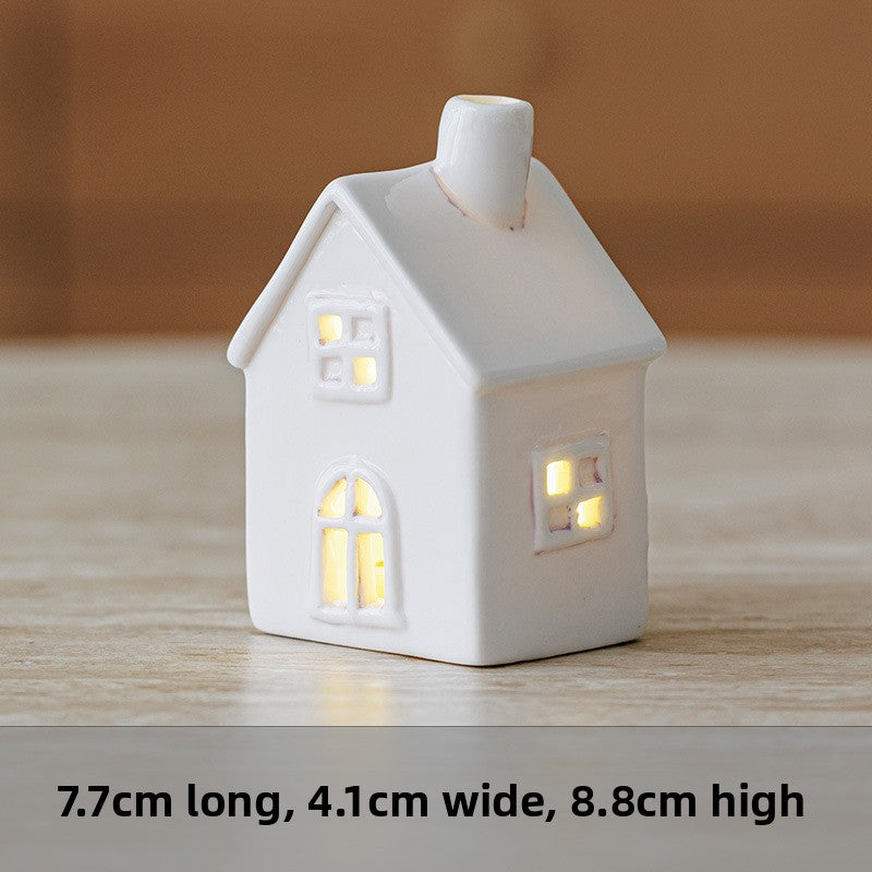Christmas decoration miniature house