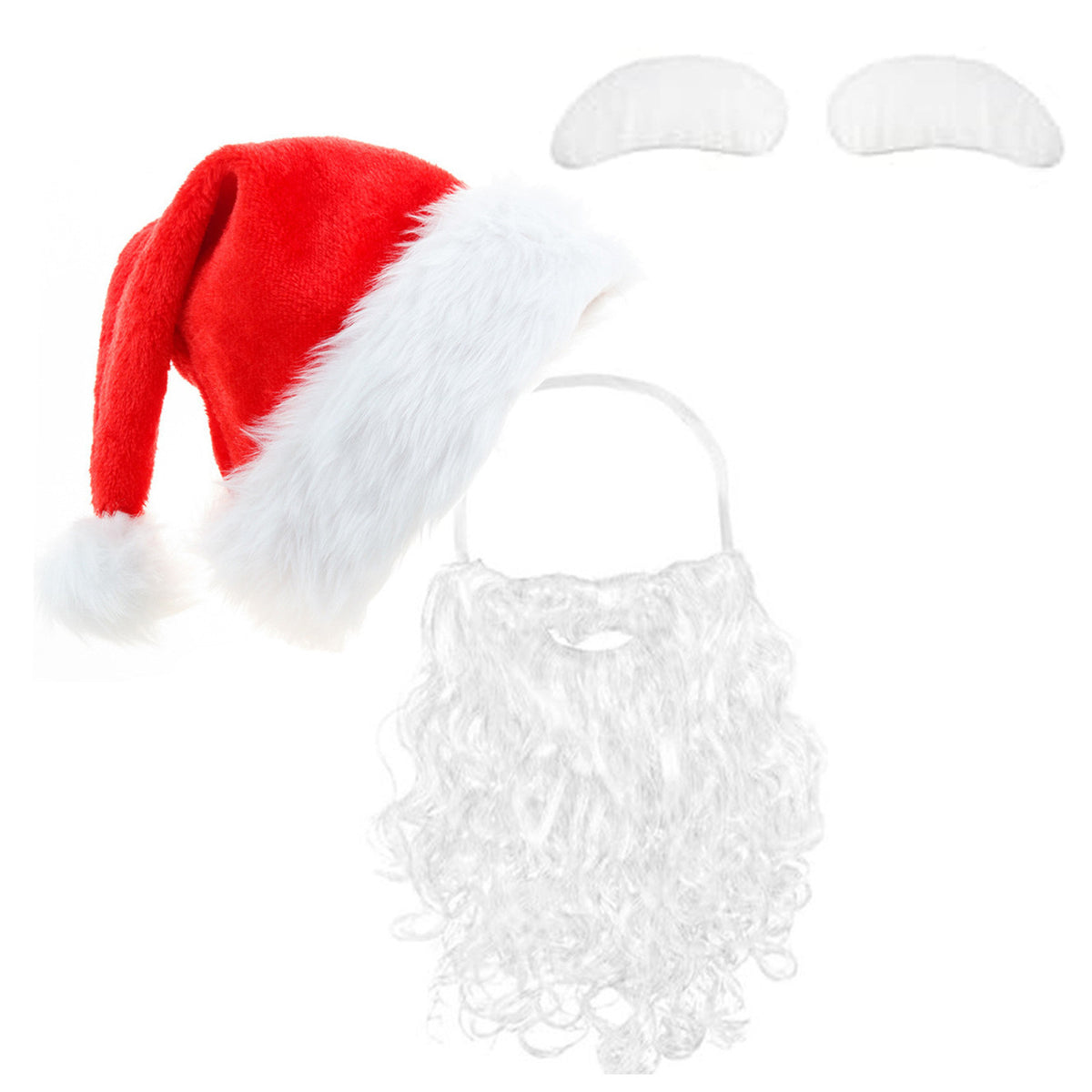Santa Claus Fake Beard Costume Accessory