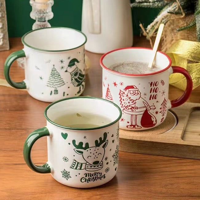Christmas Ceramic Mug Holiday Gift