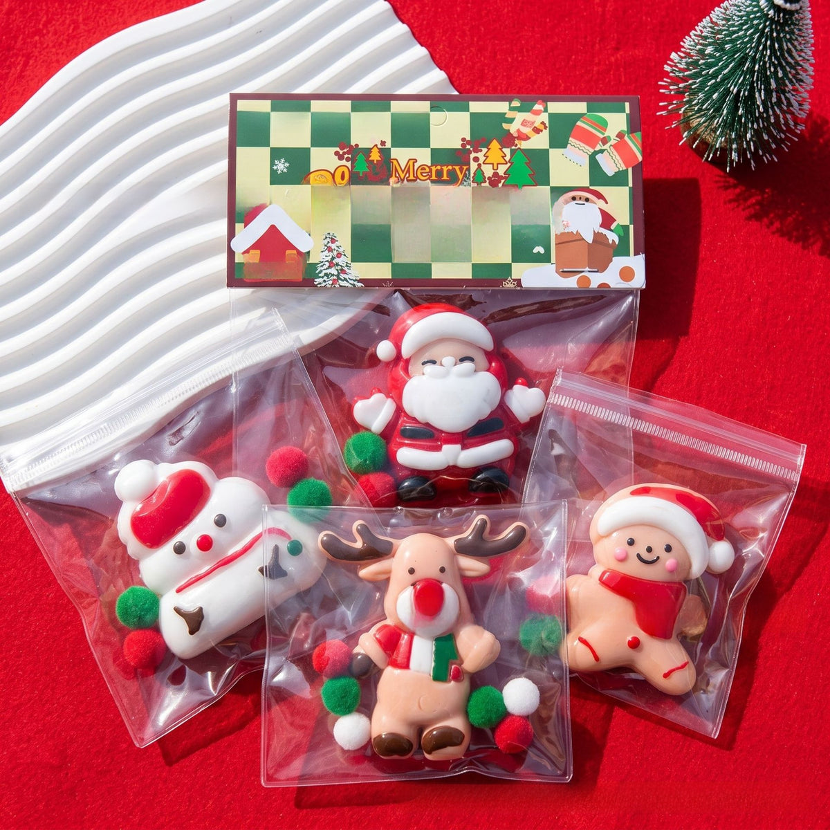 Christmas Themed Slow Rebound TPR Squishy Toy