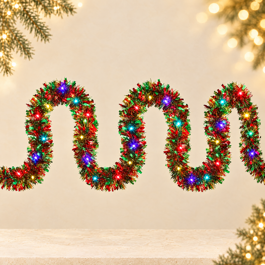 Christmas Decoration Color Strip — ivory Christmas product photograph