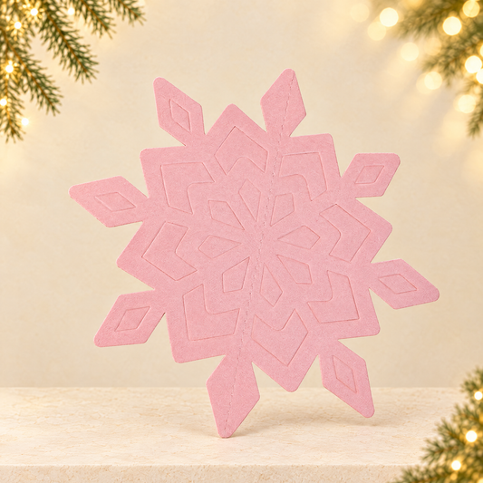 Christmas Snowflake Decoration — ivory Christmas product photograph