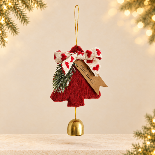 christmas tree ornament — ivory Christmas product photograph