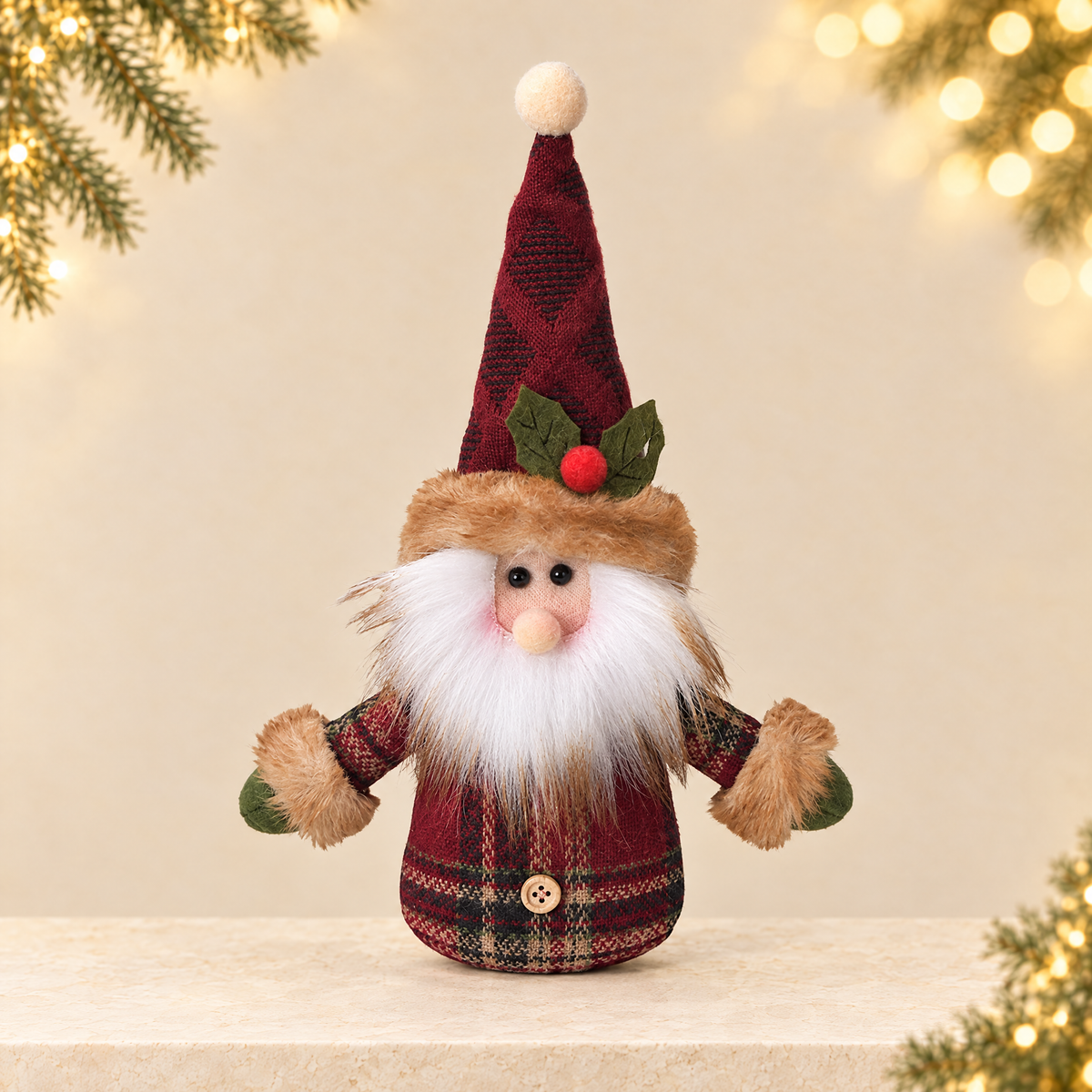 Christmas ornament — ivory Christmas product photograph