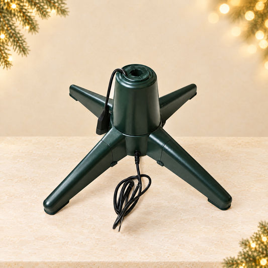 Christmas tree base — ivory Christmas product photograph