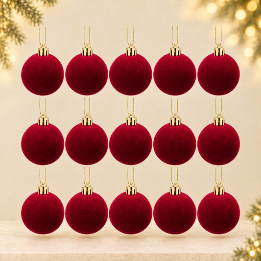 Christmas Decoration Balls — ivory Christmas product photograph