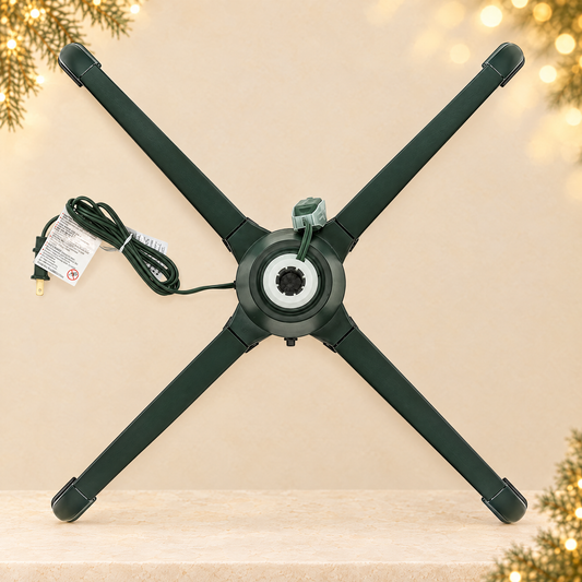 Christmas tree stand — ivory Christmas product photograph