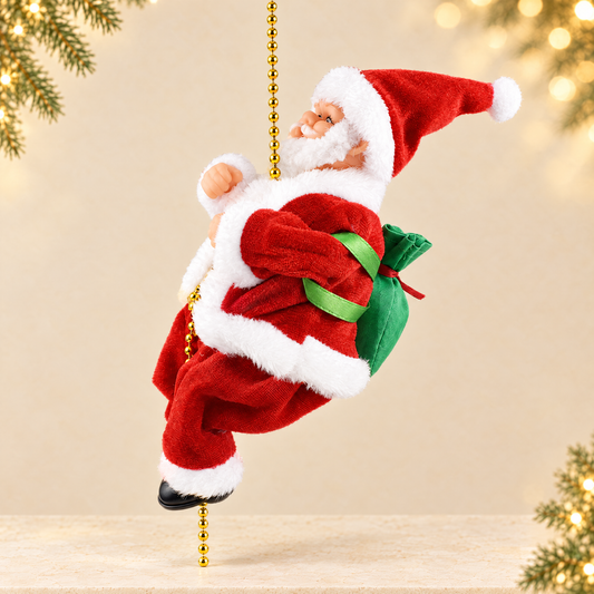 Santa Claus toy — ivory Christmas product photograph