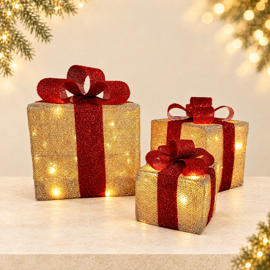 Christmas Decoration Ornament Set — ivory Christmas product photograph