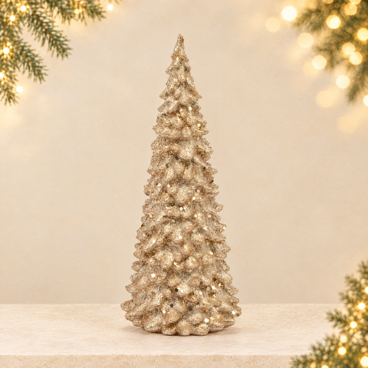 Christmas tree top star golden three-dimensional luminous Decorations — ivory Christmas product photograph