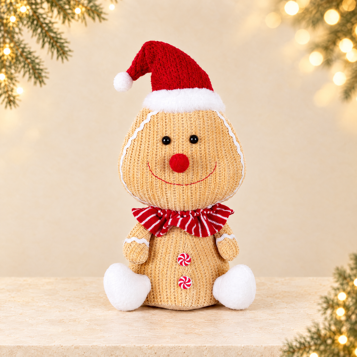 Christmas Doll Toy — ivory Christmas product photograph