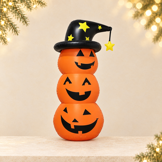 Halloween Christmas Inflatable Outdoor Decoration — ivory Christmas product photograph