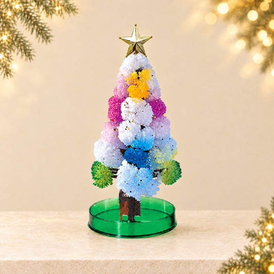 Magic Christmas Tree Paper Tree Blossoms — ivory Christmas product photograph