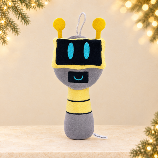 Plush Toy Doll, Christmas Doll — ivory Christmas product photograph