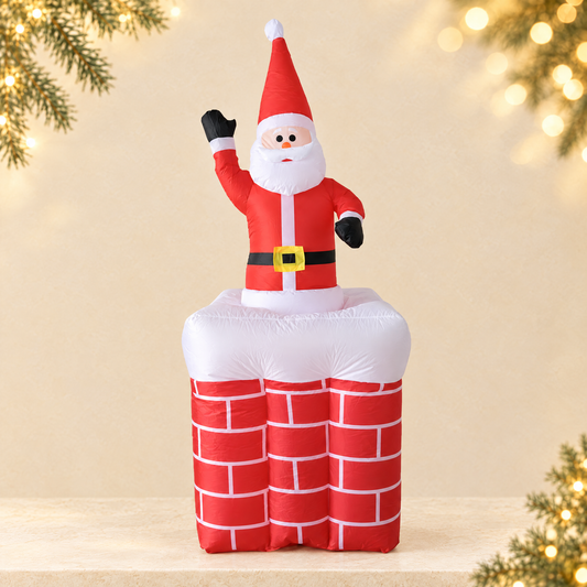 Christmas inflatable decorations — ivory Christmas product photograph