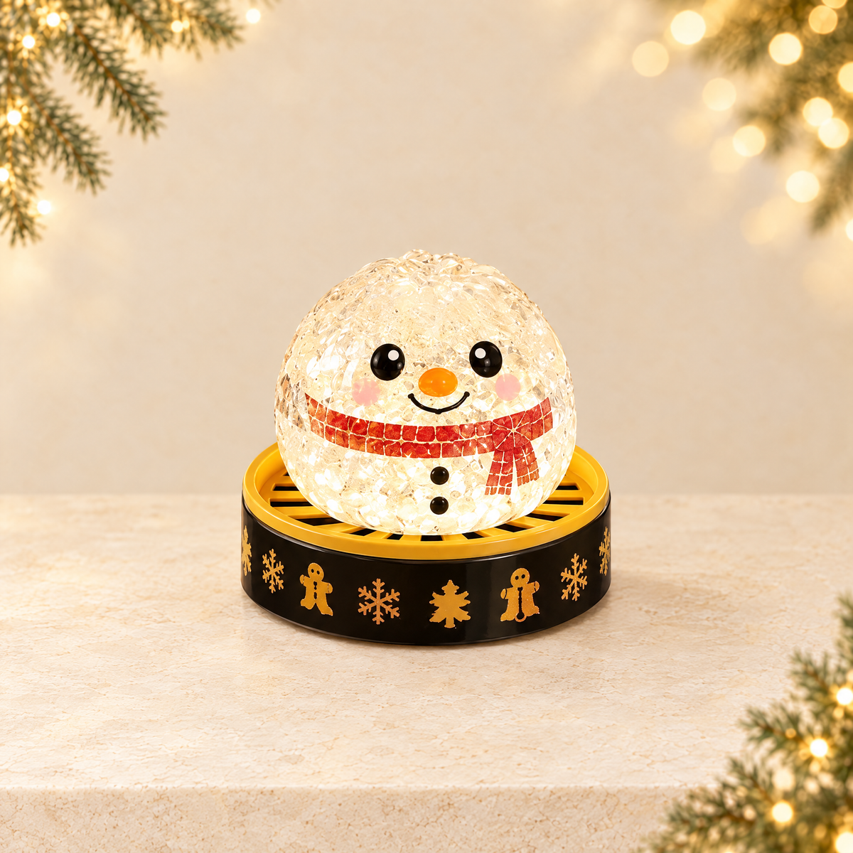 Christmas Dumpling Squeeze Toy — ivory Christmas product photograph