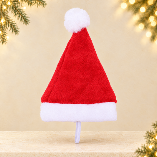 Pet Christmas Hat — ivory Christmas product photograph
